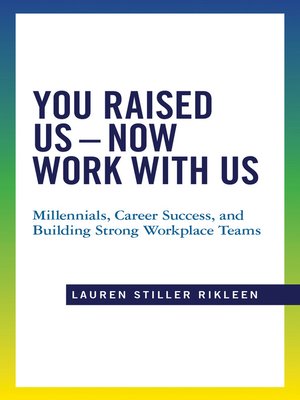 cover image of You Raised Us&#8211;Now Work With Us